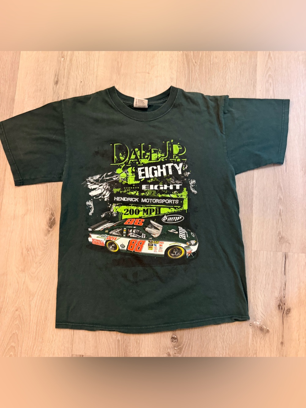 Vintage Chase Authentics Dale Earnhardt Jr 88 NASCAR Racing Shirt M